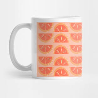 Fruity Grapefruit Design Mug